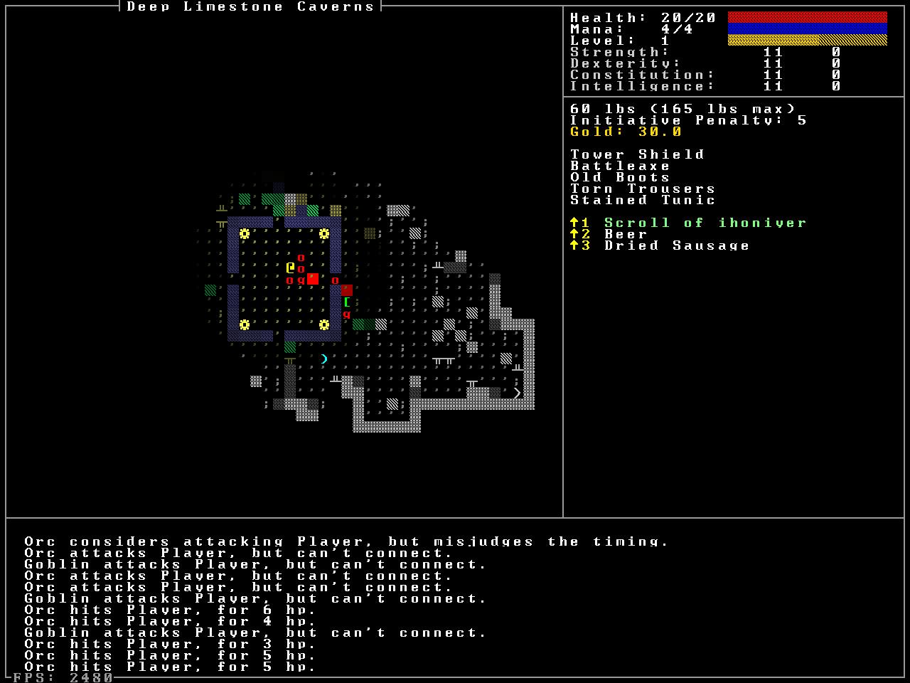 Silevril is a Roguelike written in Rust. picture